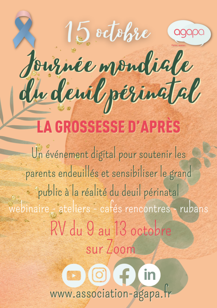 semaine de sensibilisation au deuil périnatal 15 octobre